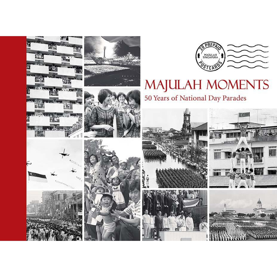 Majulah Moments (Postcard Book)